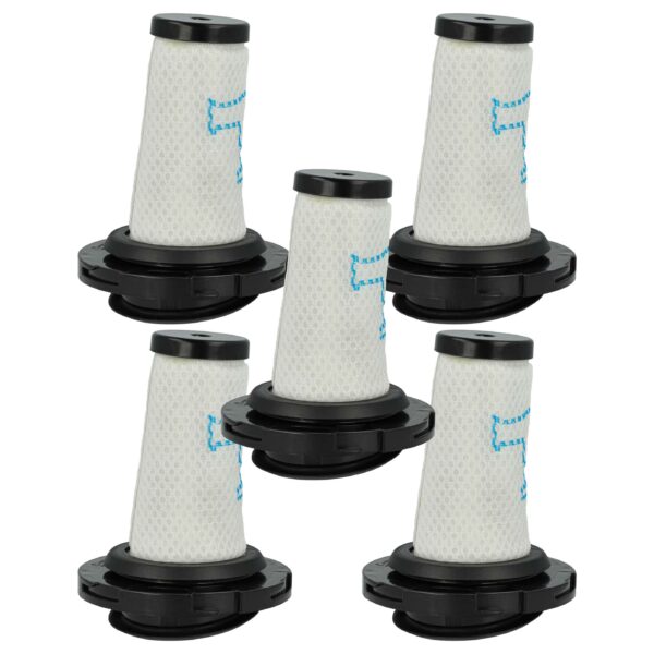 5x Filtro de substituição vhbw ZR009010 para Aspirador Rowenta