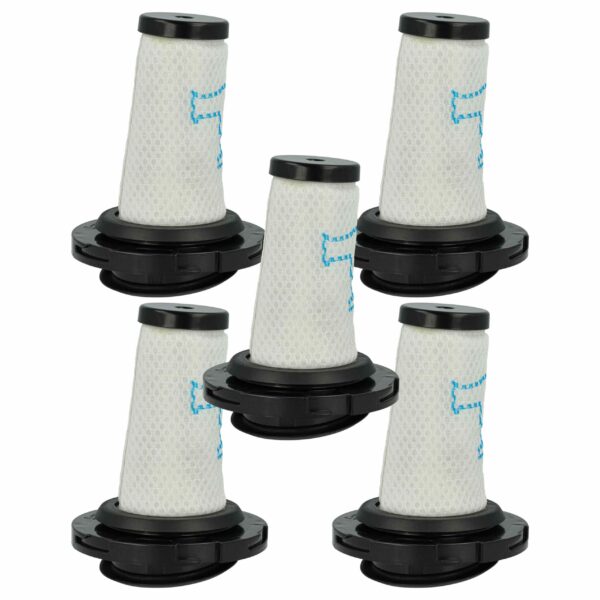 5x Filtro de substituição vhbw ZR009010 para Aspirador Rowenta
