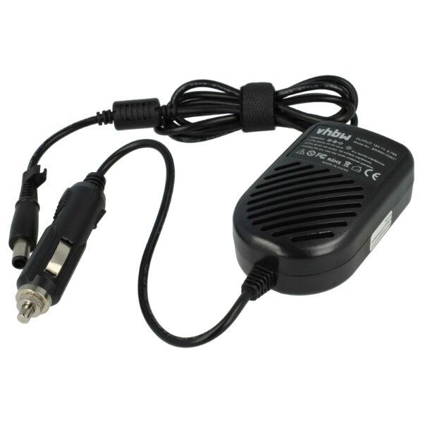 Carregador Veicular vhbw para Portáteis HP - 19V / 4.74A (Compatível com ED494AA, 384021-001, 382021-002 e outros)