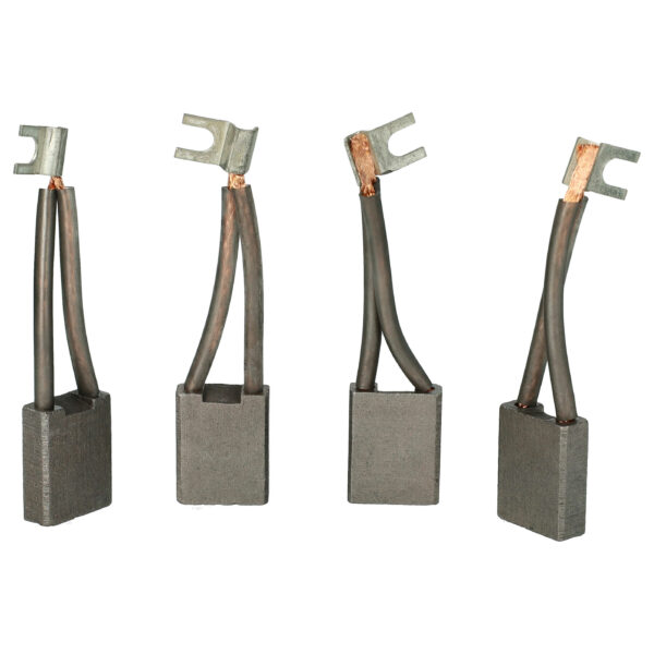 4x Escovas de Carvão vhbw para Ferramentas Elétricas Asein 3970M1, 4694, 3970 - 25 x 19,8 x 7,9 mm