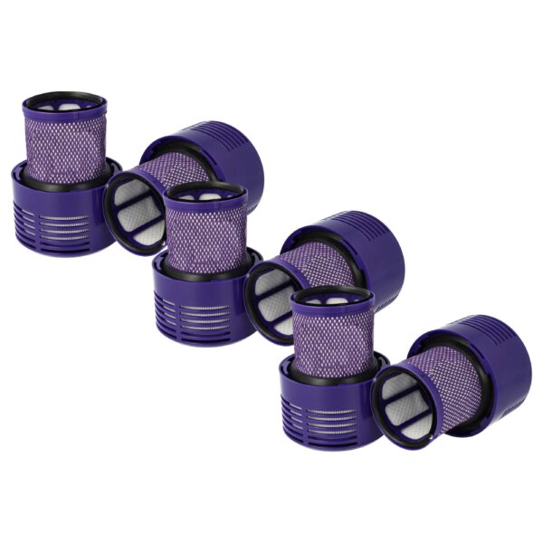 6x Filtro de Substituição vhbw para Aspirador Dyson 969082-01