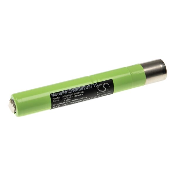 Bateria Laser compatível com Testo 0563 0310, 0563 0345, 0563 0300 - 1800 mAh 2.4 V NiMH vhbw