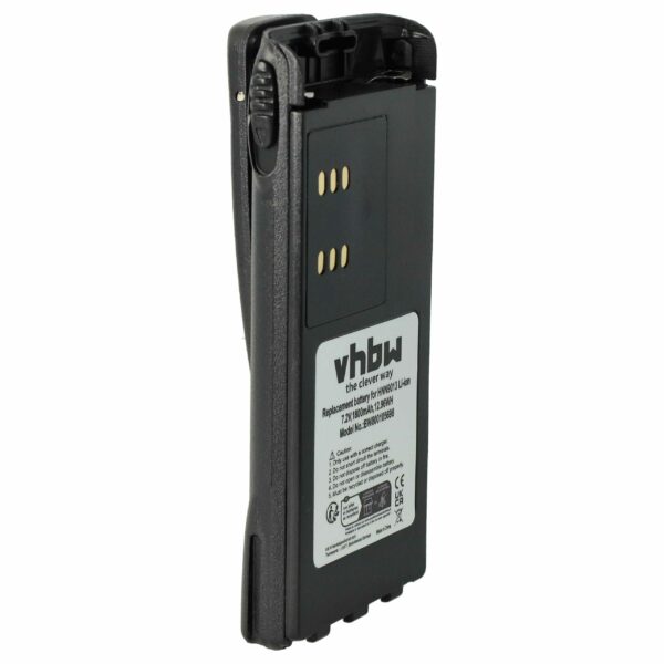Bateria vhbw para Motorola GP340, GP320, GP330, GP360, GP380 - 1800 mAh 7.2 V Li-Ion