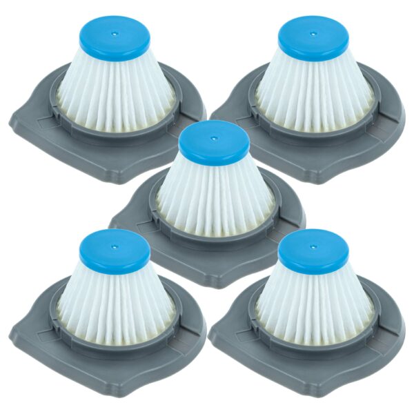 Filtro de Substituição vhbw para Aspirador Black & Decker HLVCF10 - Pack de 5