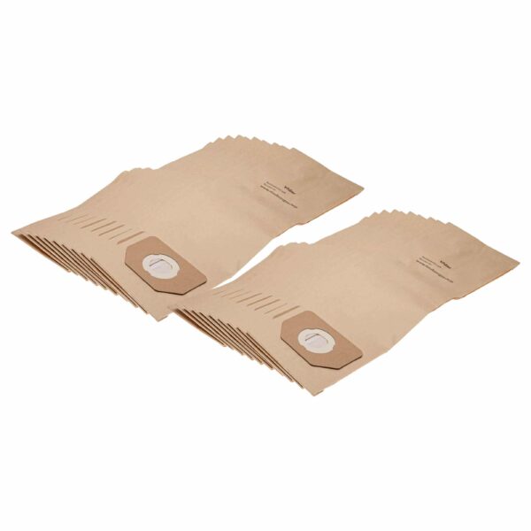 20 Sacos para Aspirador que Substituem Kärcher 6.904-263.0 para Aspiradores Wilfa - Papel