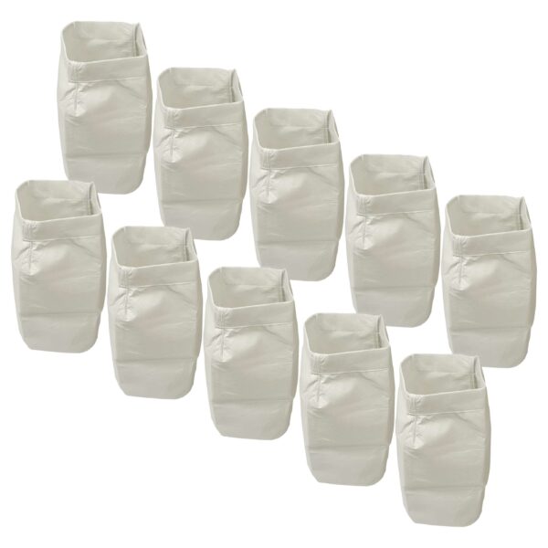Pack 10x Filtros de Substituição vhbw para Unidade de Aspiração Scheppach 3906301013 e compatíveis