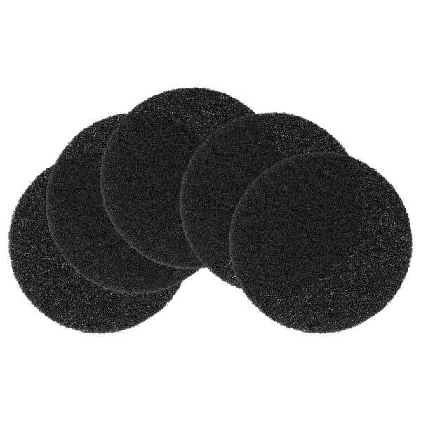 Pack 5 Filtros de Ar vhbw substitui Junkers 7738112111 - Classe G2, Lavável, Preto