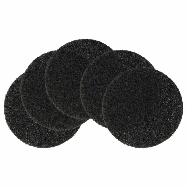 Pack 5 Filtros de Ar vhbw substitui Junkers 7738112111 - Classe G2, Lavável, Preto