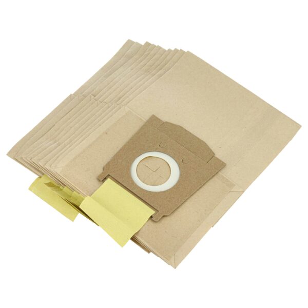 10x Saco para Aspirador vhbw em Papel para Bosch, Siemens, Kärcher e Outros