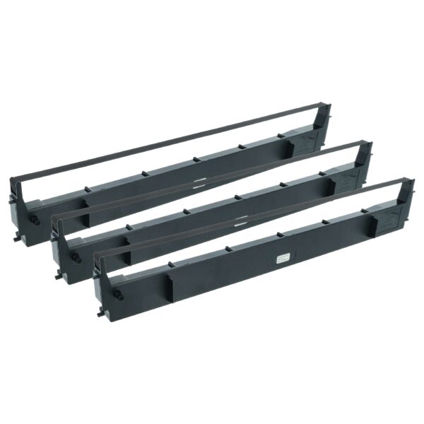 Pack de 3 Fitas de Tinta vhbw para Epson FX 1000, FX 1050, LQ1070 - Preto