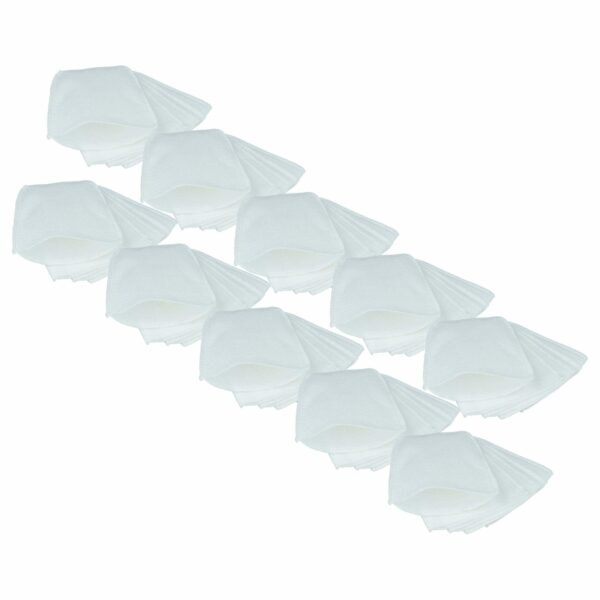 Pack 50x Filtro de Substituição vhbw para Aspirador Makita 443060-3