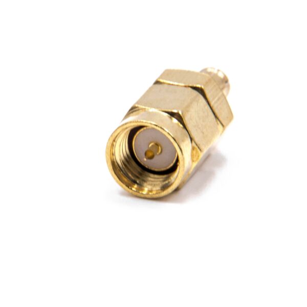 Adaptador Coaxial vhbw MCX (Macho) para Ficha SMA para Dispositivos de Alta Frequência