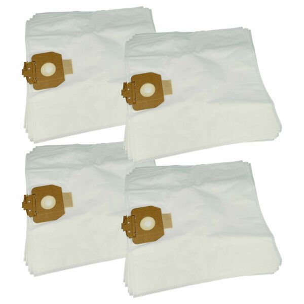 Pack de 20 Sacos para Aspirador vhbw - Compatível Diversey PowerPlus - Microfibra