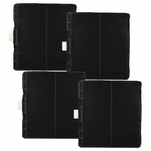 Conjunto de 4 Filtros de Carvão Ativado vhbw Compatível com Balay 00703595 e Exaustores Bosch