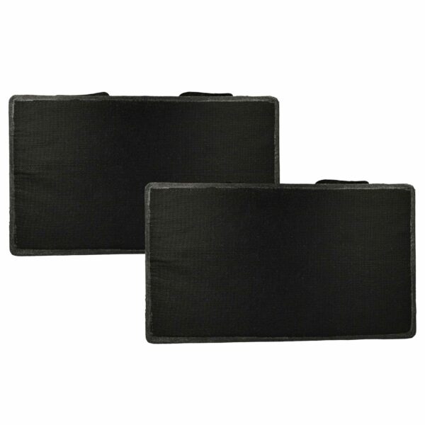 2x Filtro de Carvão Ativado Substituição Miele 4002514270456 para Coifa - 40 x 23.5 x 3 cm