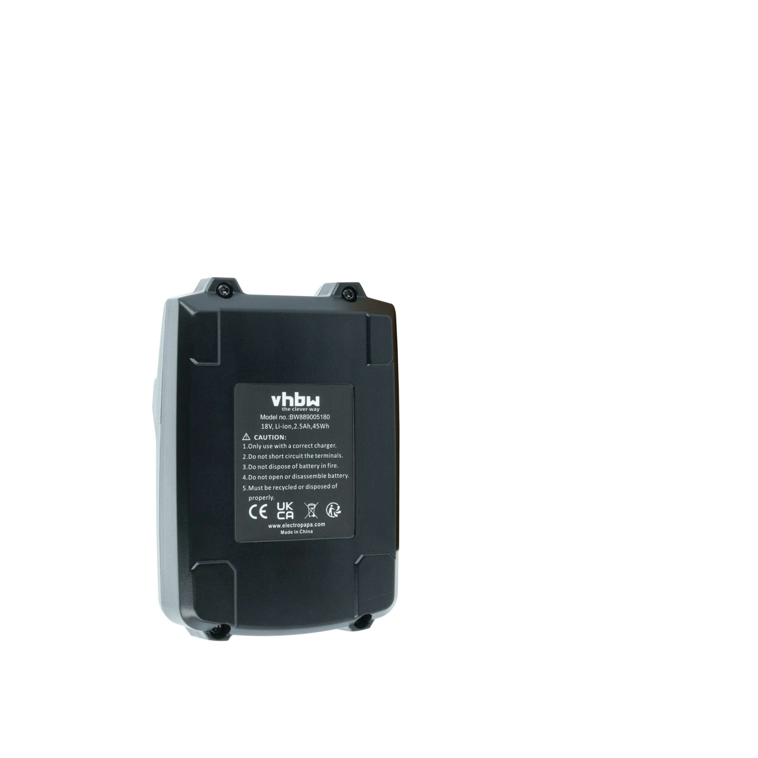 Bateria vhbw 18V 2500mAh Li-Ion para Ferramentas Gesipa e Compatíveis - Image 3