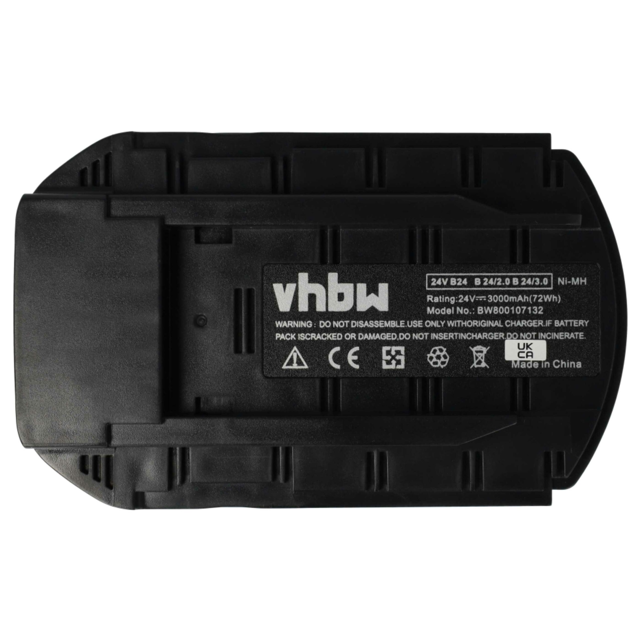 3x Bateria vhbw substitui Hilti B24, B 24/3.0, B 24/2.0 Ferramenta Elétrica - 3000 mAh, 24 V, NiMH - Image 3