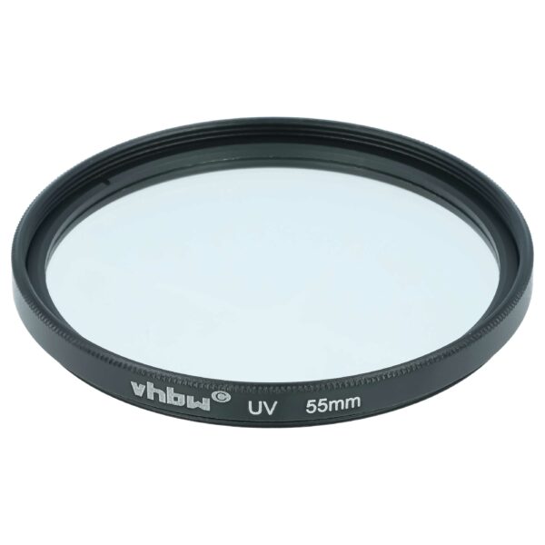 Filtro UV 55 mm para Câmaras e Objetivas - vhbw
