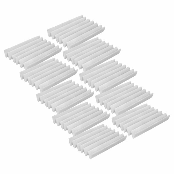 Conjunto 10x Filtro Prévio de Microfleece vhbw para Purificador Dustcontrol 42690