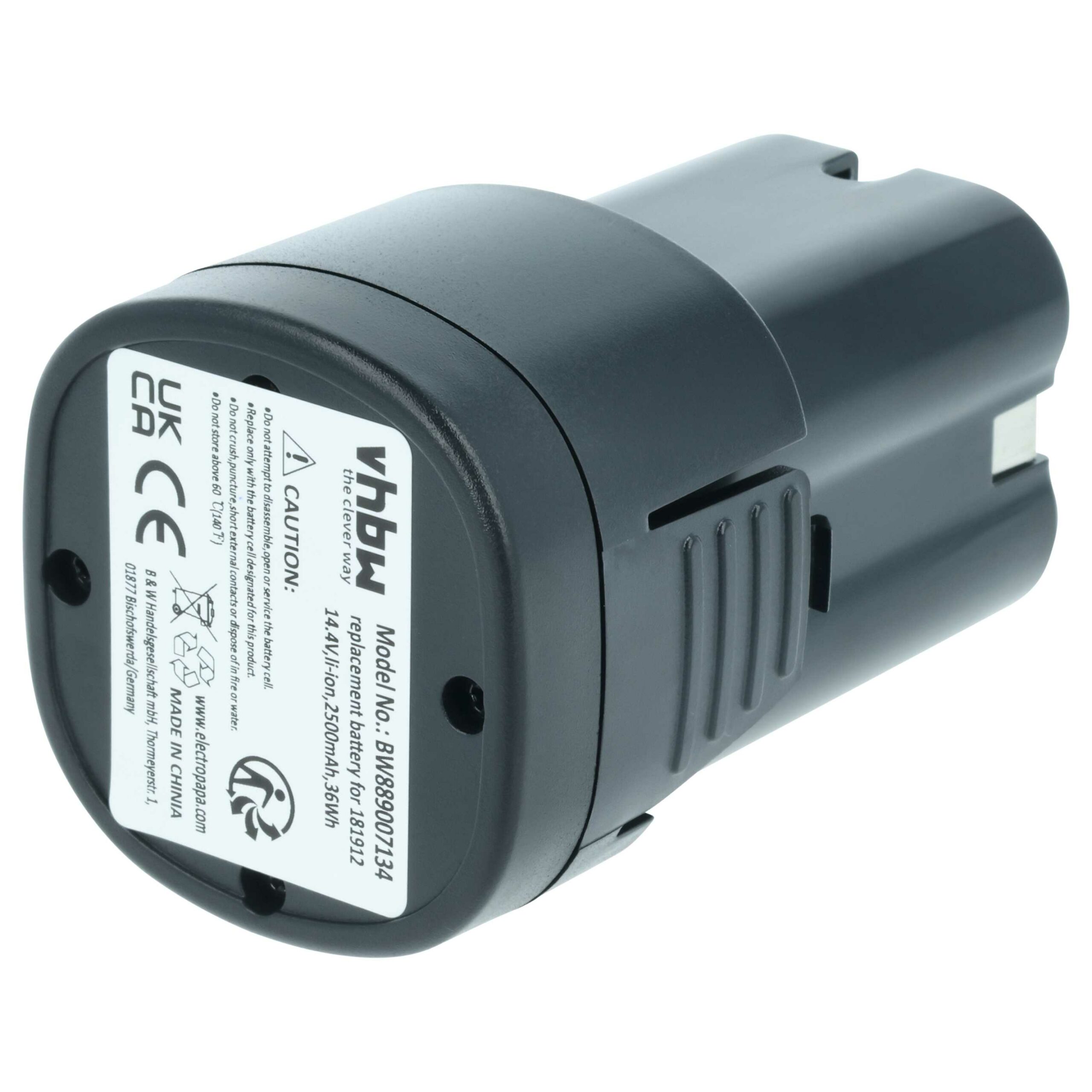 Bateria vhbw 2500 mAh 14.4 V Li-Ion para Tesoura de Tosquia Bahco BCL1B03IB
