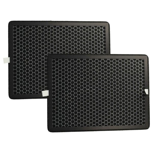 2x Filtro de Substituição para Rowenta XD6231F0 - Carvão Ativado + Allergy+