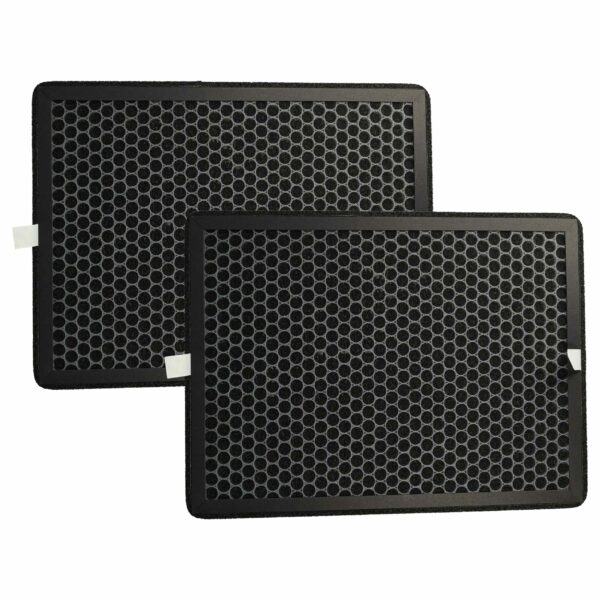 2x Filtro de Substituição para Rowenta XD6231F0 - Carvão Ativado + Allergy+