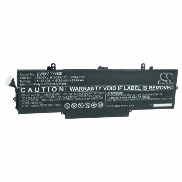 Bateria para Portátil HP vhbw 5700 mAh 11.55 V Li-polymer