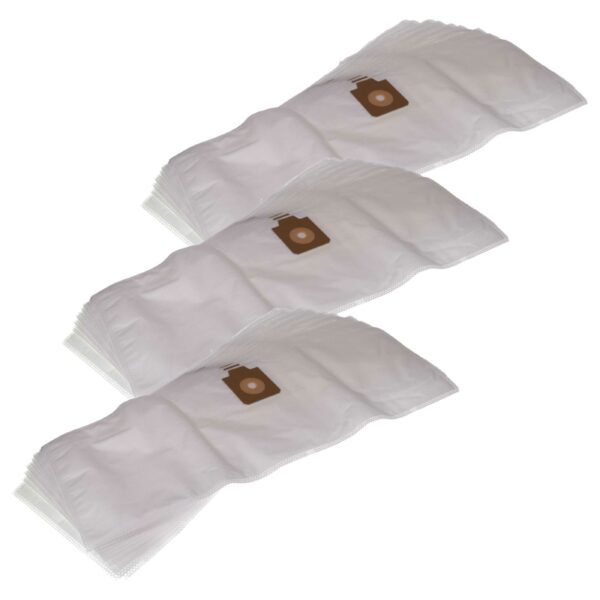 30x Sacos para Aspirador vhbw em Microfibra para Aramis, Electrolux e Nilfisk