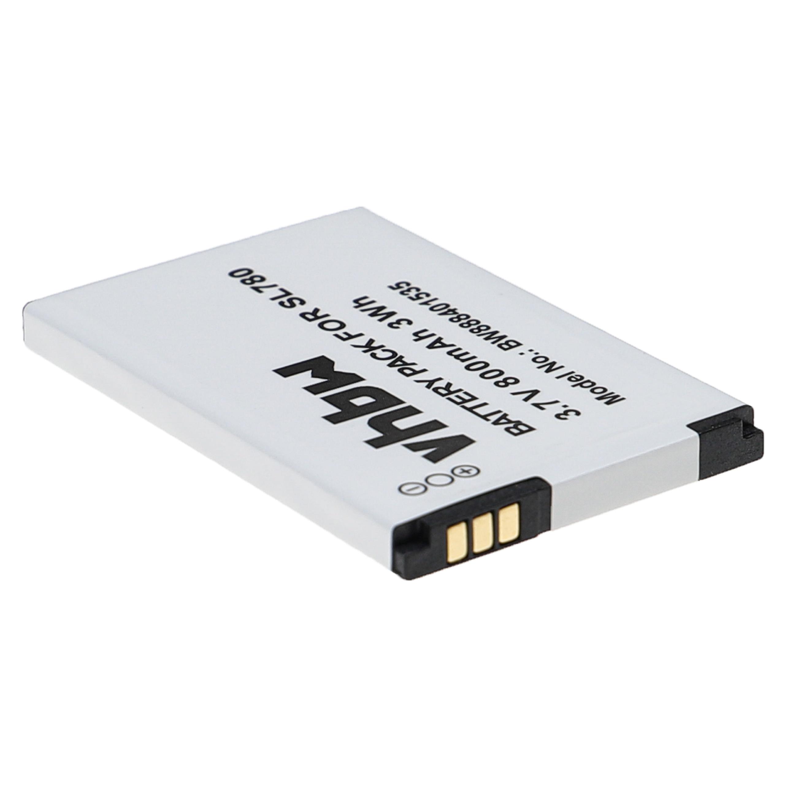 10x Bateria vhbw para telefone Gigaset S30852-D2152-X1 - 800 mAh 3.7 V Li-Ion - Image 3