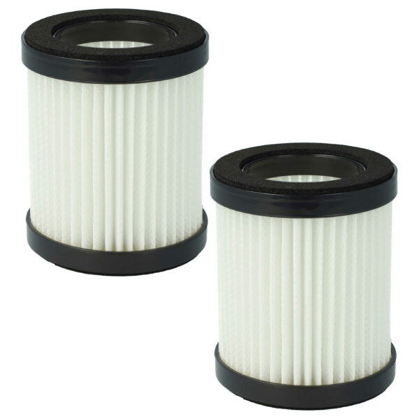 2x Filtros para Aspirador Moosoo, Beldray XL-618A - vhbw