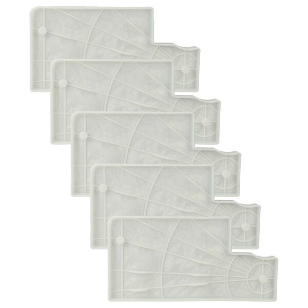 Pack 5x Filtro Motor vhbw para Aspiradores Kärcher 5.731-611.0 (9,2 x 18,3 cm)