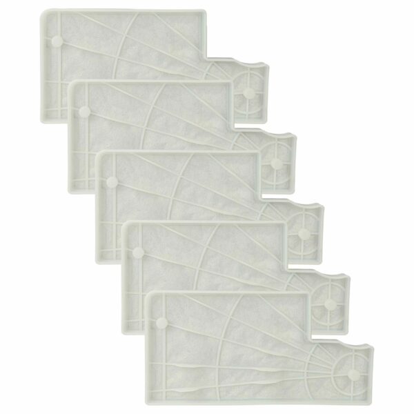 Pack 5x Filtro Motor vhbw para Aspiradores Kärcher 5.731-611.0 (9,2 x 18,3 cm)
