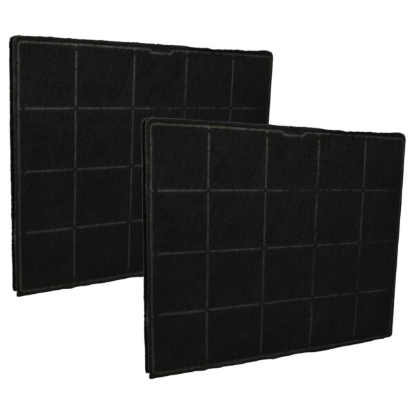 2x Filtro de Carvão Ativado vhbw para Coifa Zanussi, AEG, Electrolux e Compatíveis