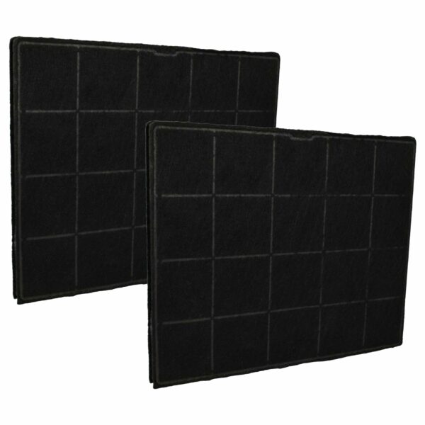 2x Filtro de Carvão Ativado vhbw para Coifa Zanussi, AEG, Electrolux e Compatíveis