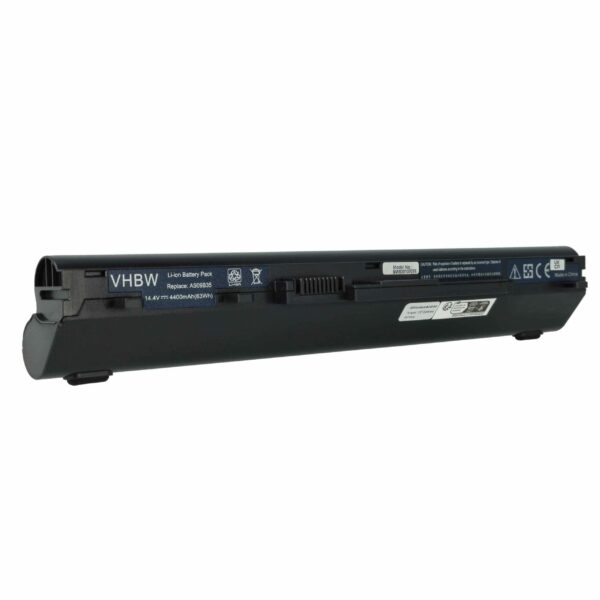 Bateria vhbw para Acer AS10I5E - 4400 mAh, 14.8 V, Li-Ion, preta