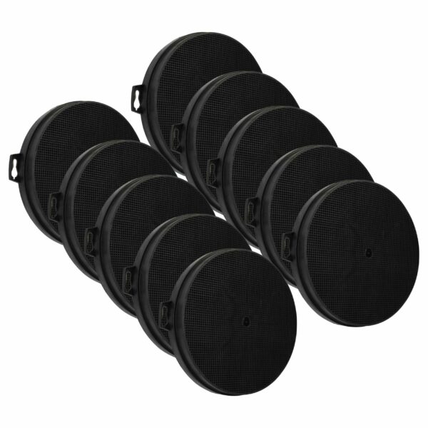 Filtro de Carvão Ativado vhbw para Coifa Proline - 21 cm (Pack 10 unidades)