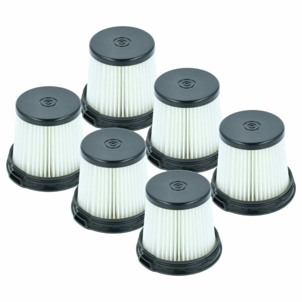 Pack 6x Filtros de Substituição vhbw para Aspiradores Shark XHFIW1000, XPRFIW1000