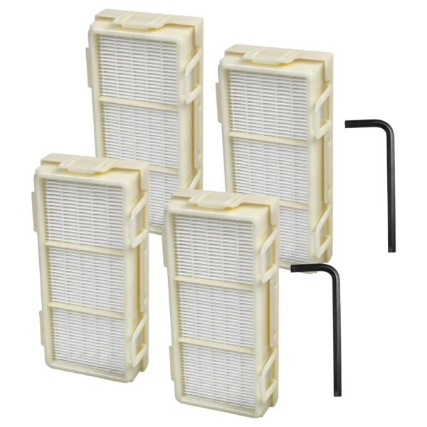 Filtro HEPA de Reposição 4x vhbw para Secador de Mãos Dyson 965280-01 - H13
