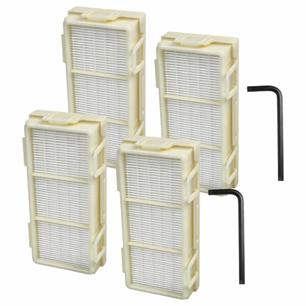 Filtro HEPA de Reposição 4x vhbw para Secador de Mãos Dyson 965280-01 - H13