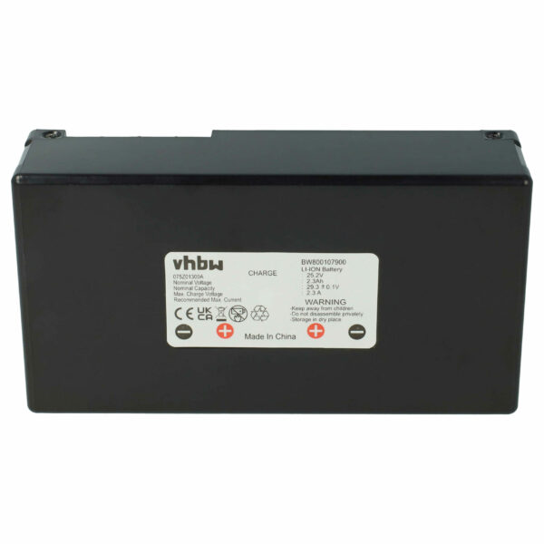 Bateria vhbw 25.2V 2300 mAh Li-Ion para Ambrogio l50, Stiga Autoclip 225s, 230s, 223