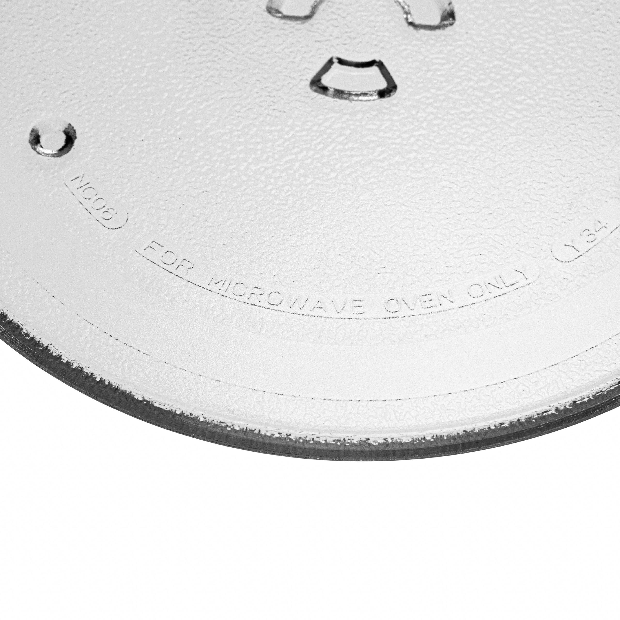 Prato Giratório de Vidro vhbw para Micro-ondas Samsung - 25,5 cm - Image 2