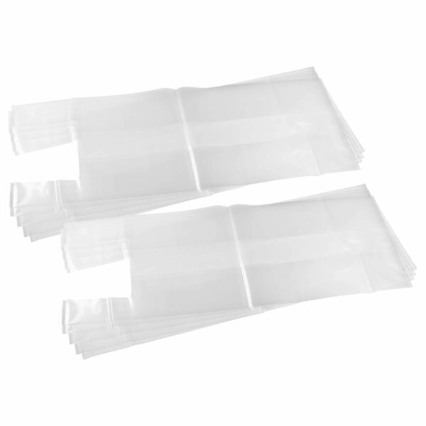 10 Sacos para Aspirador que substituem Dustcontrol 42702 - Polietileno vhbw