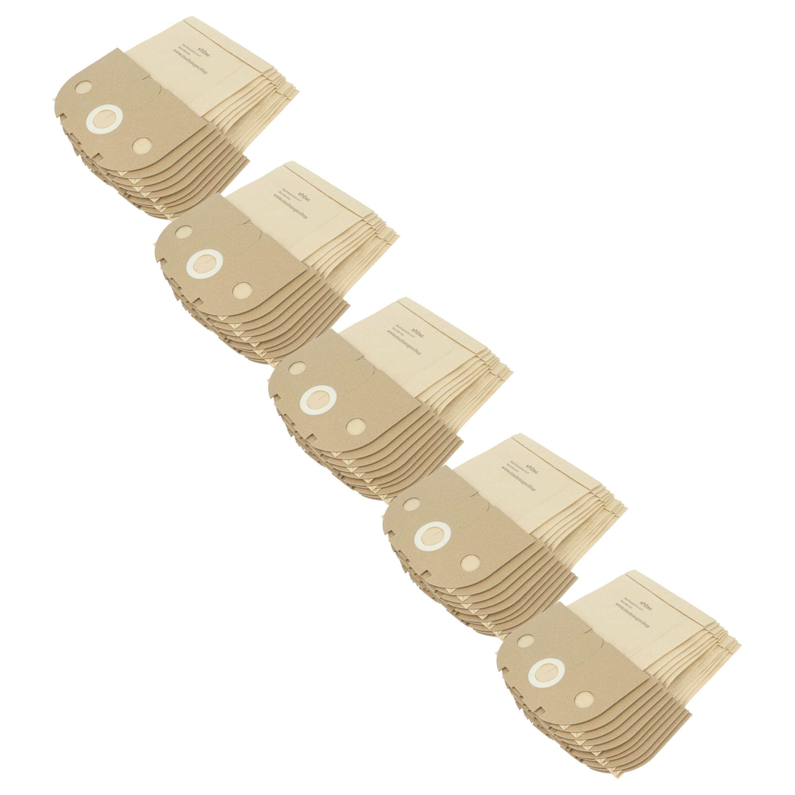 Pack de 50 Sacos para Aspirador Vorwerk VO 1150 - Papel de Alta Qualidade vhbw