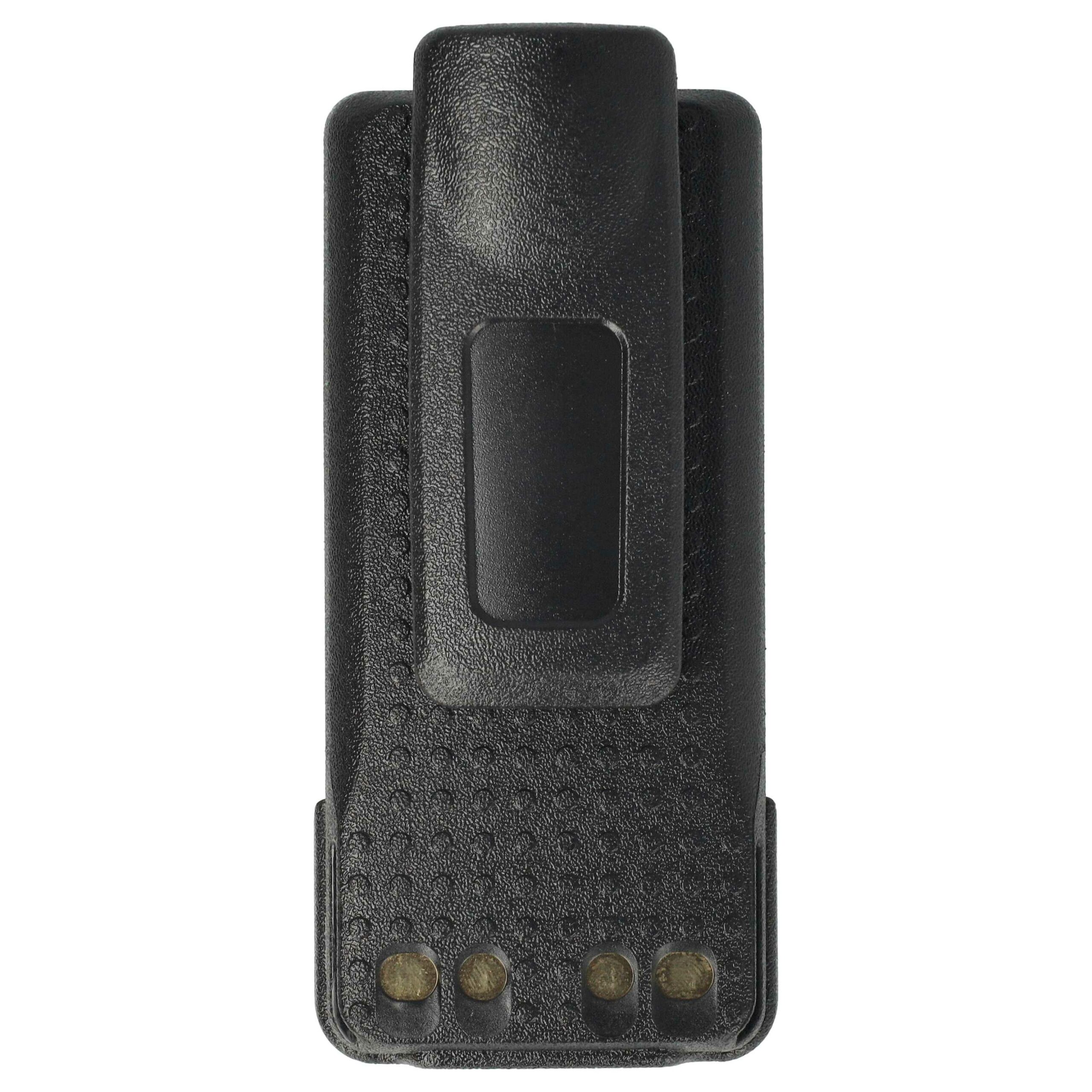 Bateria vhbw 10x para Rádio Motorola PMNN4406BR, PMNN4406, PMNN4409 - 2200 mAh 7.4 V Li-Ion com Clip de Cinto - Image 4