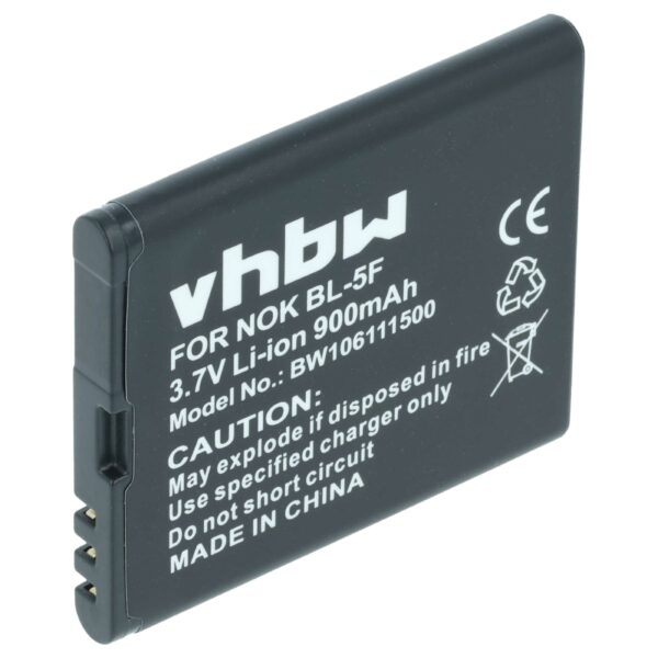 Bateria para Telemóvel vhbw - Compatível MyPhone MP-S-O - 900 mAh 3.7 V Li-Ion