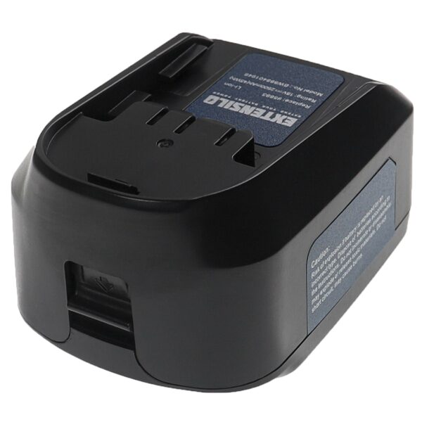 Bateria EXTENSILO para Ferramentas Güde 58100, 58106, 58104 - 18V 2500 mAh Li-Ion