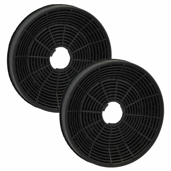 2x Filtro de Carvão Ativado para Coifa Bosch - Substituição Amica 1160826, KF17146 - 16 cm