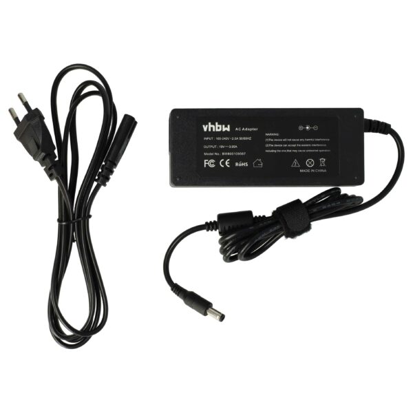 Carregador de Notebook vhbw substitui Acer PA-1900-05QA, AP.A1003.003 - 200 cm, 75 W