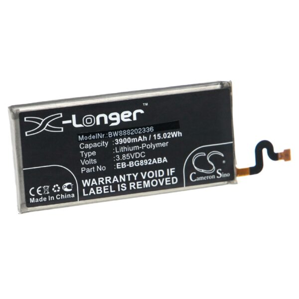 Bateria para Telemóvel compatível com Samsung EB-BG892ABA - 3900 mAh 3.85 V Li-polímero vhbw