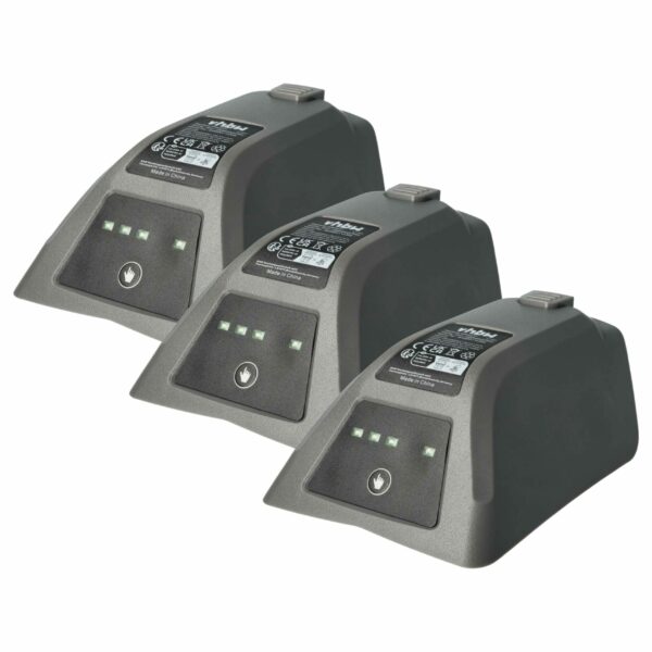 3x Bateria vhbw para Gardena 008A231 - 1500 mAh, 18 V, Li-Ion